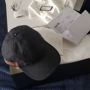 Gucci Original GG canvas baseball hat with Web